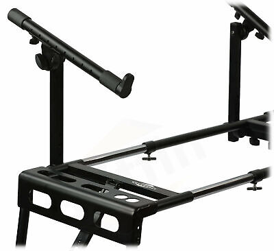 Keyboard Stand DJ Workstation Table Top Piano Holder 2-Tier Double Studio Mount Griffin MD-XX-396A - фотография #3