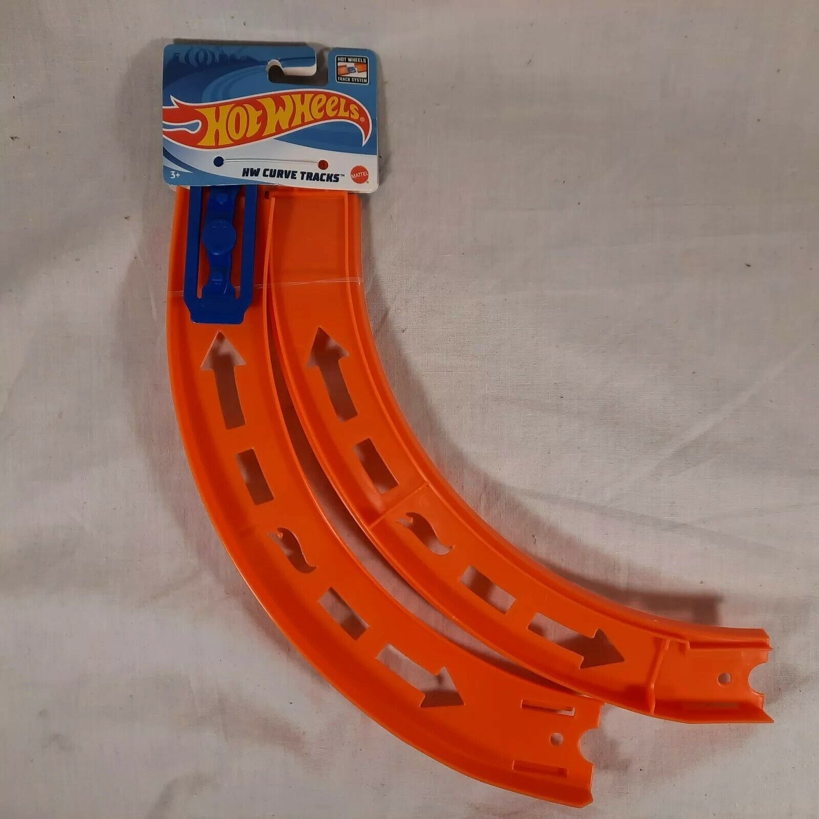 Hot Wheels Track Curve Parts lot 8 pieces orange car tracks set builder 4 packs Hot Wheels BHT77 - фотография #2