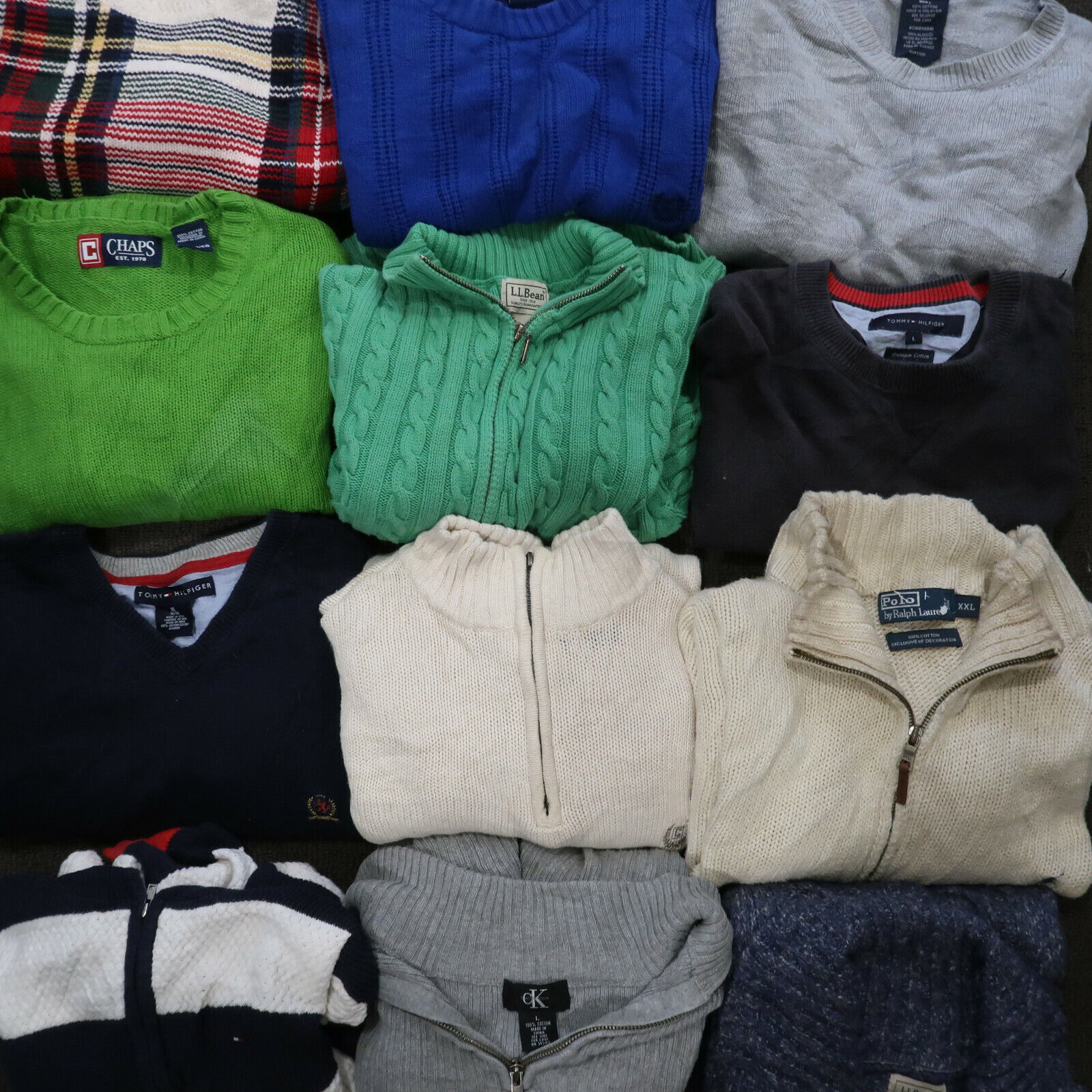 10x Designer Jumper Sweaters Clothing Reseller Wholesale Bulk Lot Bundle Vintage Assorted Does Not Apply