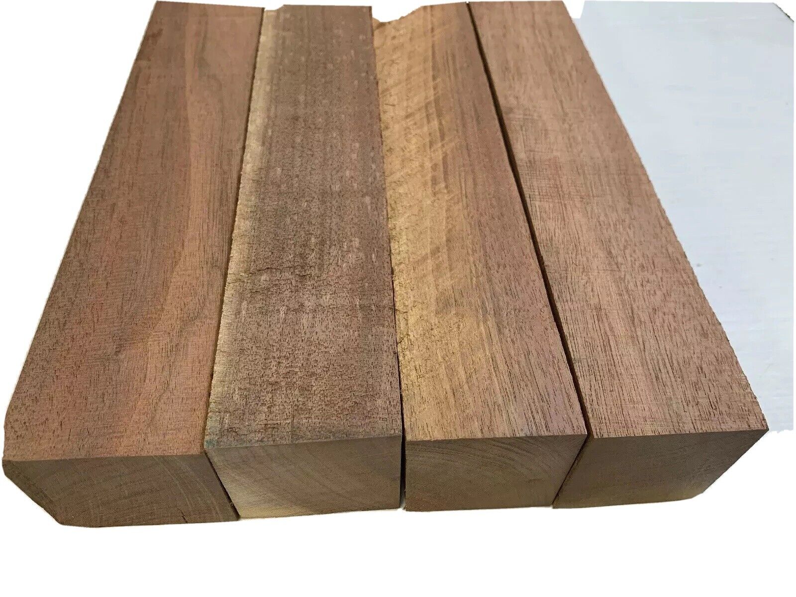4 Pack Set,  Black Walnut Lumber Board, Turning Wood  - 2" x 2" x 12"  FREE SHIP EXOTIC WOOD ZONE Turning Wood Blanks - фотография #3