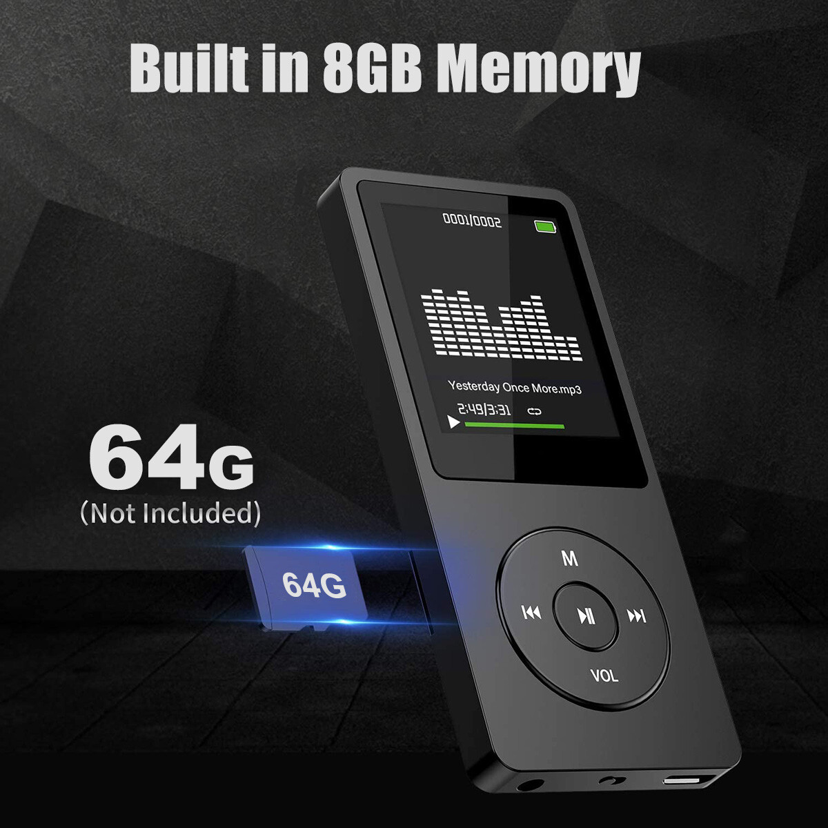 Portable MP3 Player MP4 Media FM Radio Recorder HIFI Music Speakers Lossless US Unbranded Does Not Apply - фотография #6