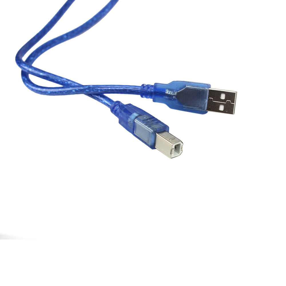 2Pcs 1 FT (30CM) USB 2.0 Cable Type A to B Male for Arduino Uno and MEGA2560 Envistia - фотография #2