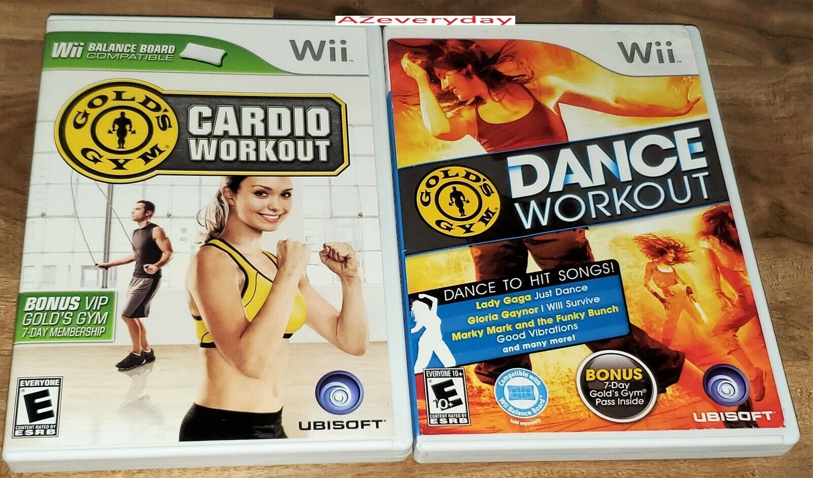 Wii Gold's Gym Cardio Workout & DANCE game LOT/bundle EXERCISE Fitness COMPLETE Без бренда 008888174646 - фотография #2