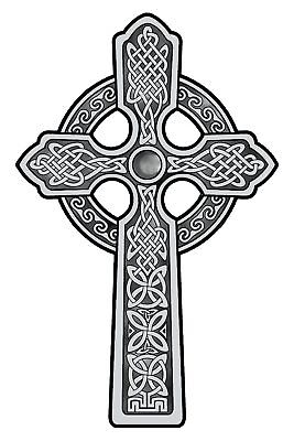 Temporary Tattoo Celtic Cross - pack of 2 large sized tattoos  Made in the USA Unbranded