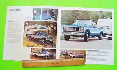 3 Diff 1982, 83, 84 FORD F-SERIES PICK-UP TRUCK HUGE COLOR BROCHURES 64-pg 4X4's Без бренда - фотография #9