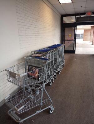 Shopping Carts DOUBLE BASKET Lot 10 Small Metal 2 Tier Grocery Store Fixtures Без бренда