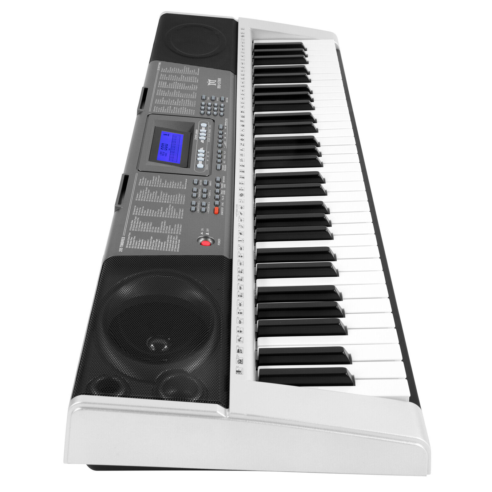 New Portable 61 Key Electronic Keyboards Piano LCD Screen w/Headphone,Microphone Mustar S6010300 - фотография #18