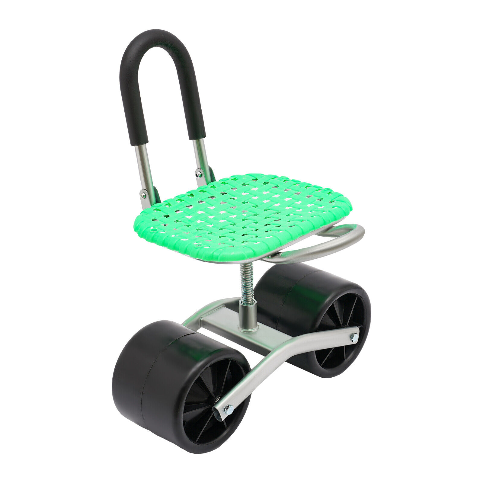 Height Adj. 360° Rotates Gardening Seats w/2 Rolling Wheels Stool Kneeling Pad  Unbranded does not apply - фотография #5
