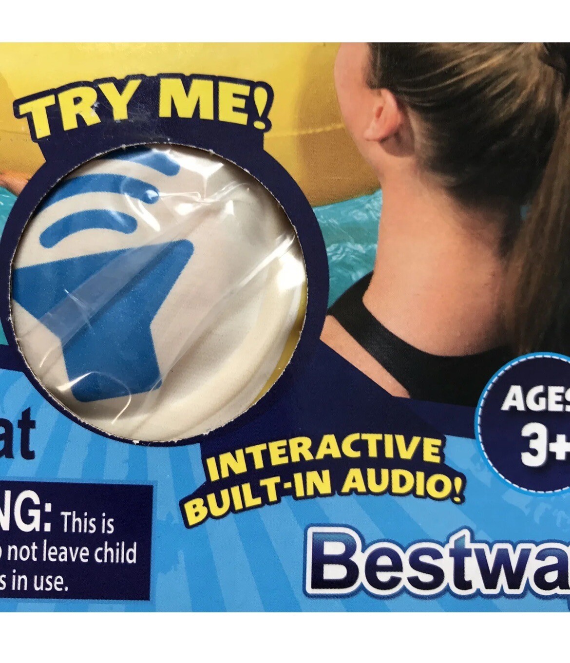BESTWAY H2OGO FUNSPEAKERS DUCK BABY BOAT FLOAT BUILT IN SPEAKER DUCK SOUNDS Bestway H20 To Go - фотография #4