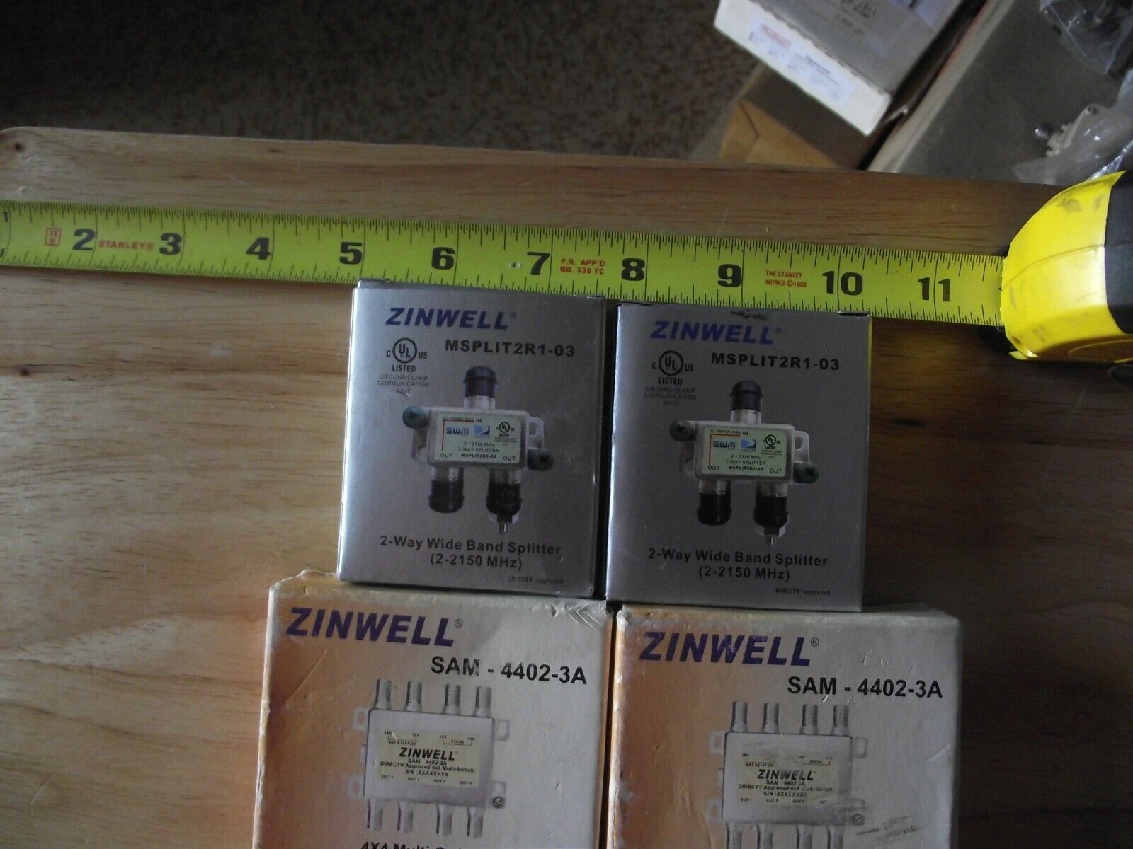 ZINWELL MULTI - SWITCHES SAM: A LOT OF (6) OPEN BOX NEVER USED. Zinwell UNKNOWN - фотография #3