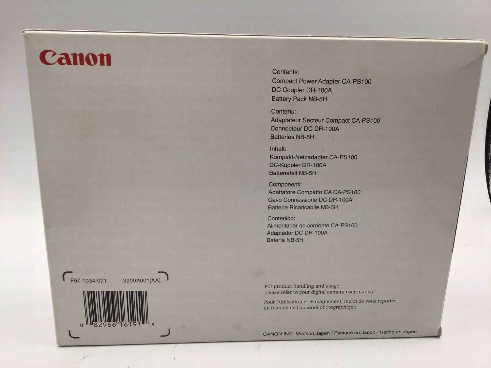 Canon PowerShot S10 2.1 MP Digital Camera, DK110 Power Supply Kit, CD's Suitcase Canon PowerShot S10 - фотография #5