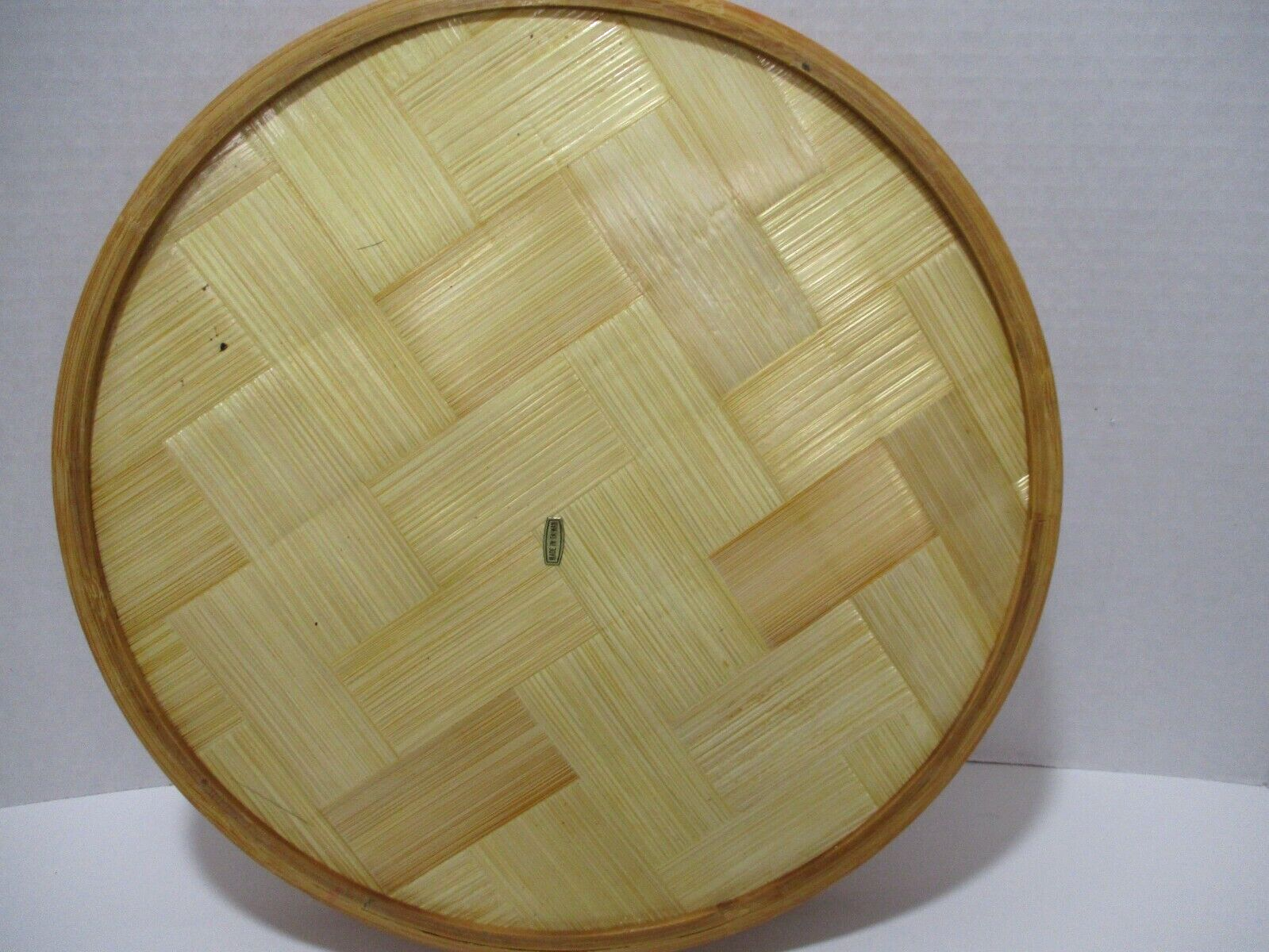 Vintage Bamboo Pressed Butterfly Serving Tray and Coasters Set Complete BOHO Unbranded Coaster Set - фотография #6