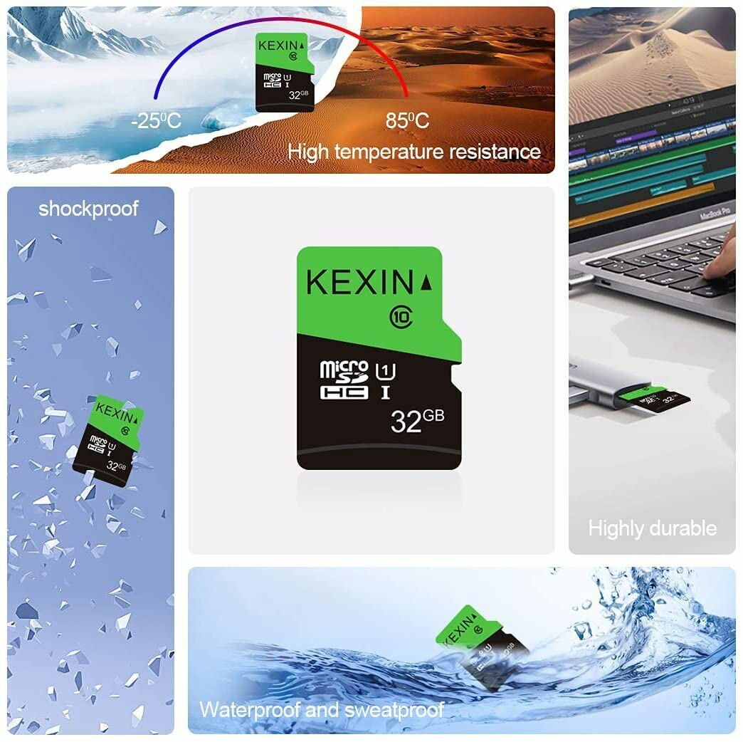 5PACK/Lot 32GB Micro SD Card SDHC Memory Card TF Class 10 SD High Speed TF Cards Kexin Does Not Apply - фотография #12