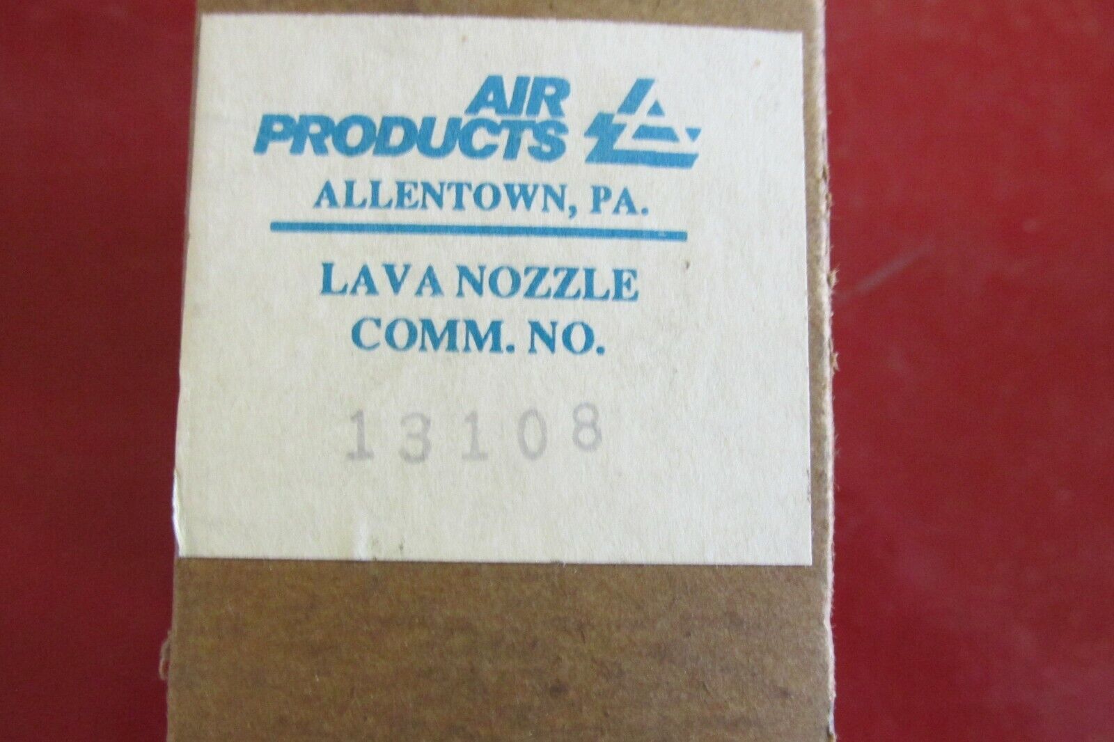 Air Products 13108 1/4 I.D. Lava Nozzle Ceramic Tig Torch Tip 10 per pack Air Products Does Not Apply