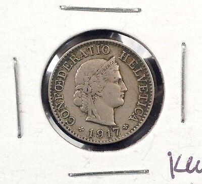 Lot of 2: 1917B 5 rappen & 1939B 20 rappen SWITZERLAND copper-nickel coins Без бренда - фотография #4