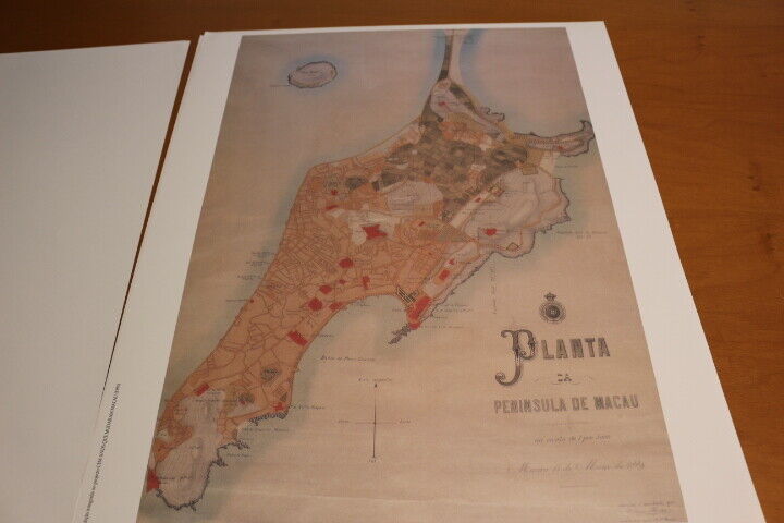 10 Maps and Plants of Macao Project One Hundred Years that Changed Macao 1995 Без бренда - фотография #4