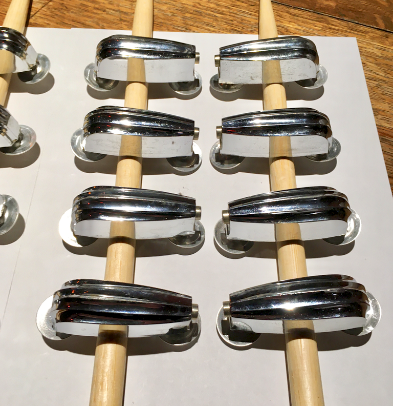 Slingerland Radio King Beavertail Lugs • Complete set of (16) for Bass Drum Slingerland Radio King - фотография #6
