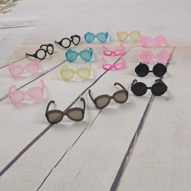 20 PCS dolls Accessories 7 colors glasses  - 11.5 in doll  glasses Unbranded - фотография #8