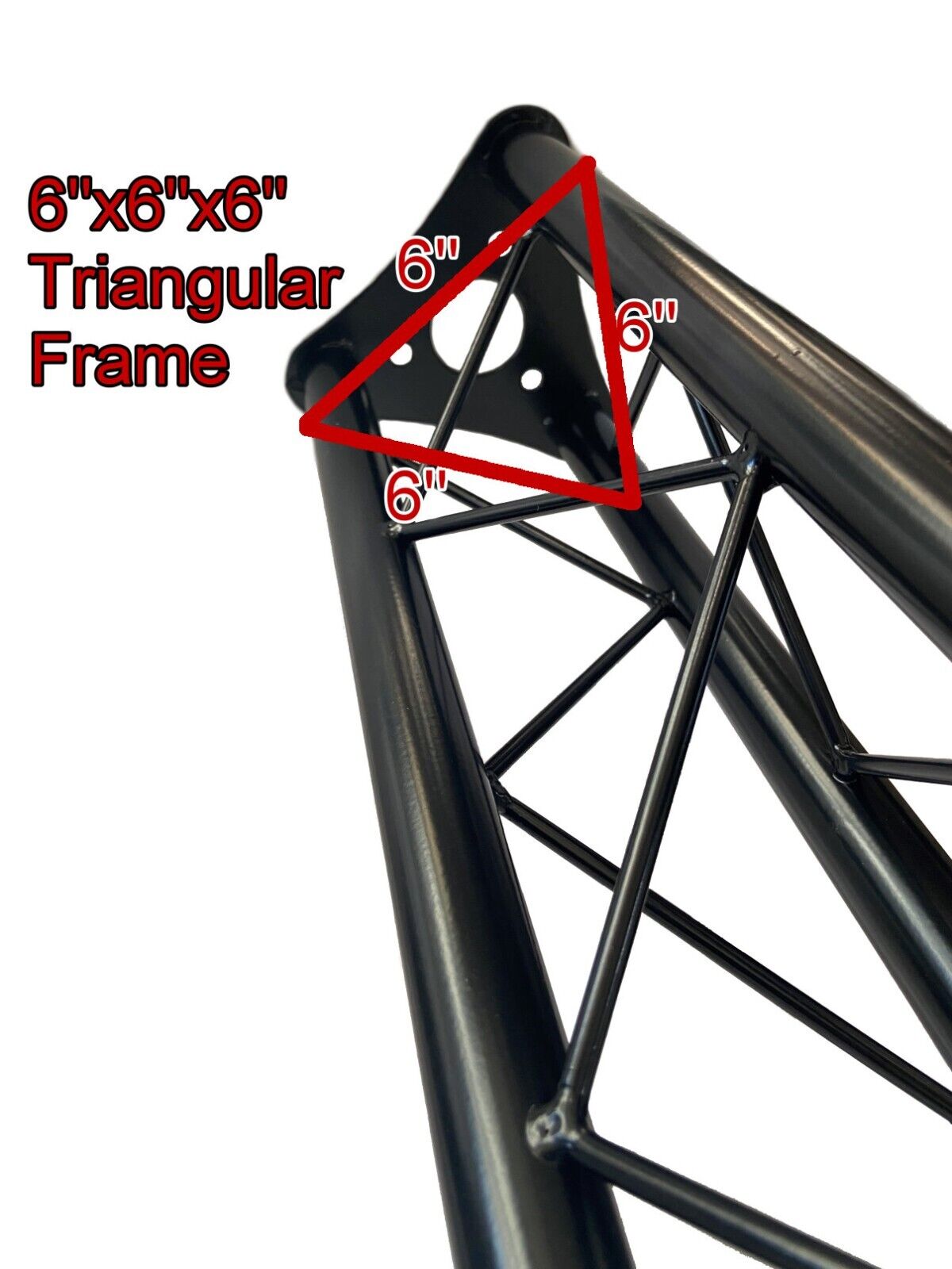 2 PACK Triangle Truss Kit DJ Booth Trussing Section Stage Segment Lighting Stand Griffin LG-2XTrussFF - фотография #5