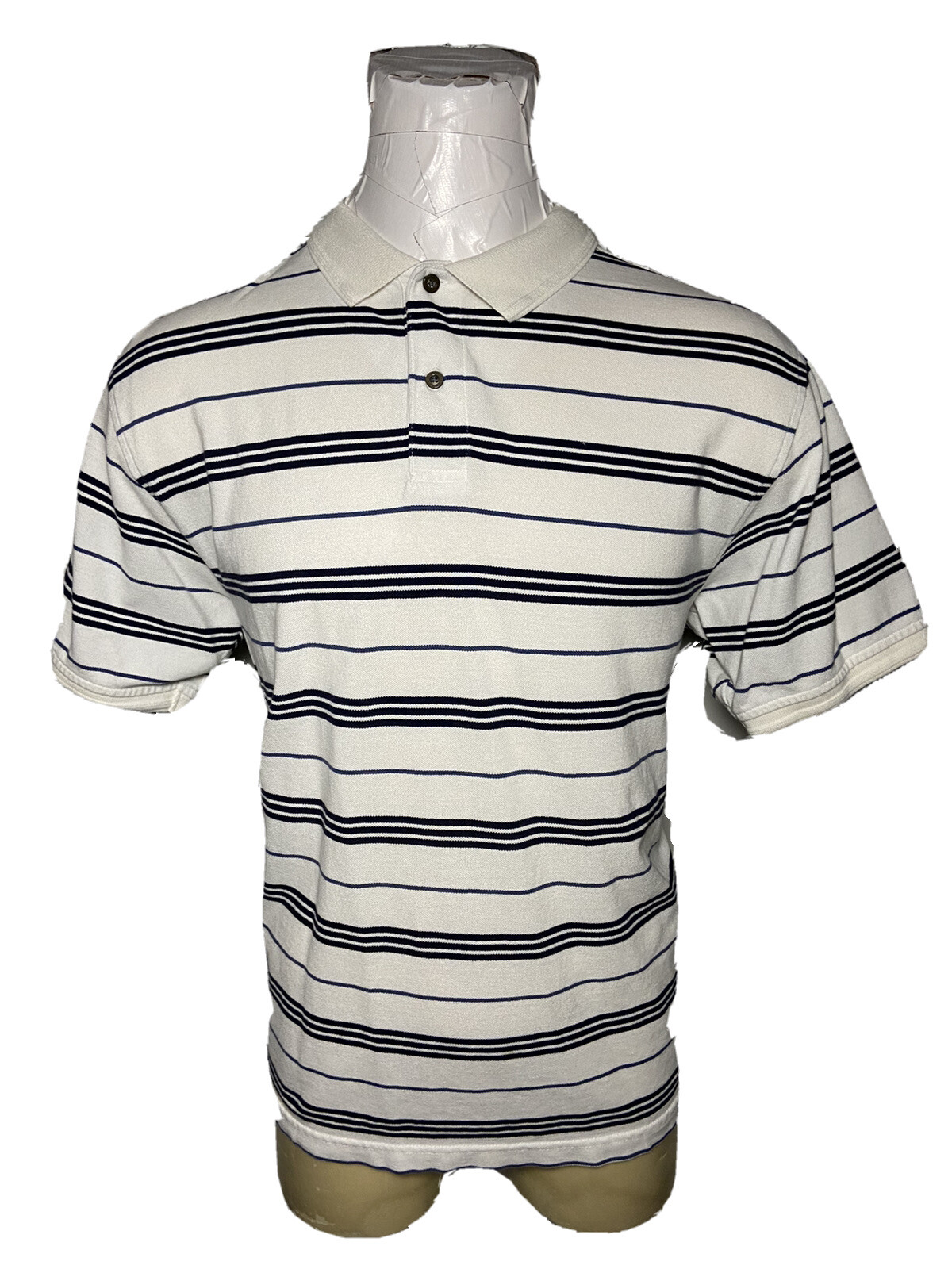 LOT OF 2 Jos A Bank Large L Orange / White Black Mens Casual Polo / Golf Shirt Jos A Bank - фотография #5