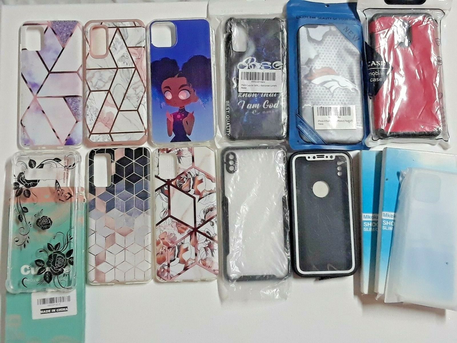 bundle of 36 assorted mixed brands cell phone cases for resale. colors, photos + Unbranded does not apply - фотография #10