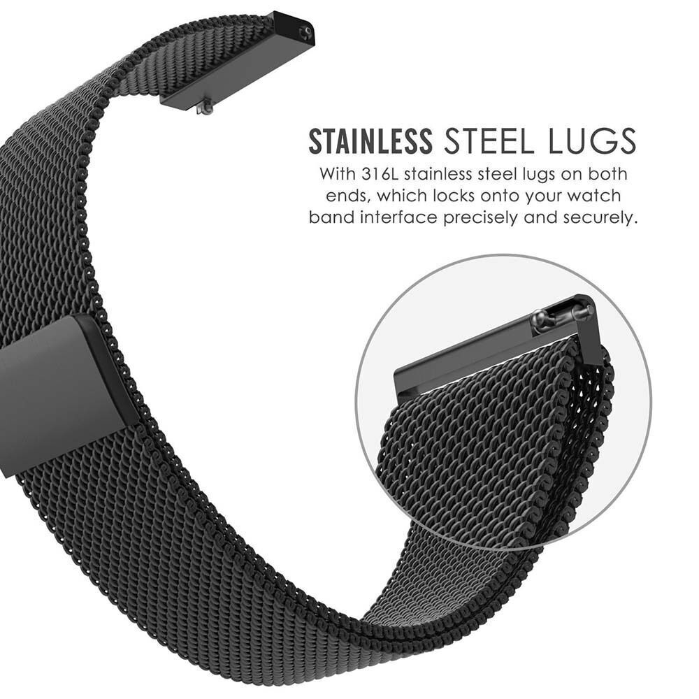 Milanese Magnetic Metal Band Strap For Samsung Galaxy Watch 46mm Gear S3 Classic Unbranded Does Not Apply - фотография #7