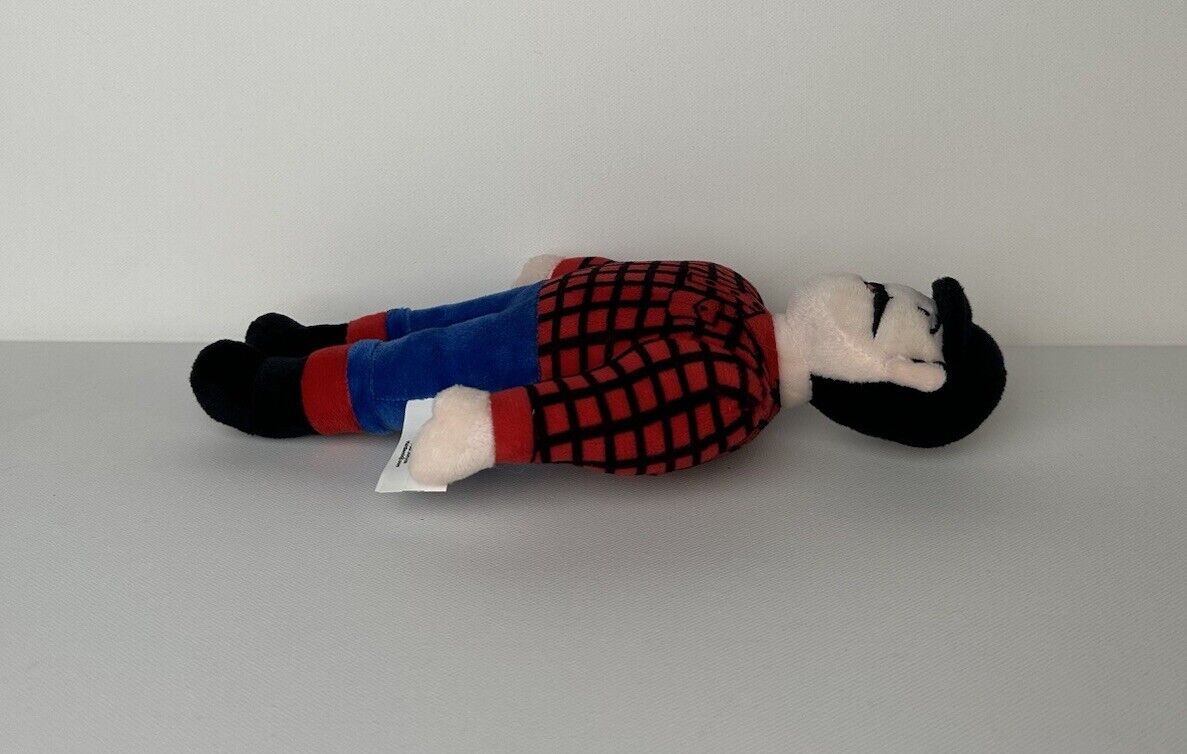 PAUL BUNYAN Plush Stuffed Souvenir Bemidji MN Minnesota Doll New Toy 10” Rare Без бренда - фотография #4
