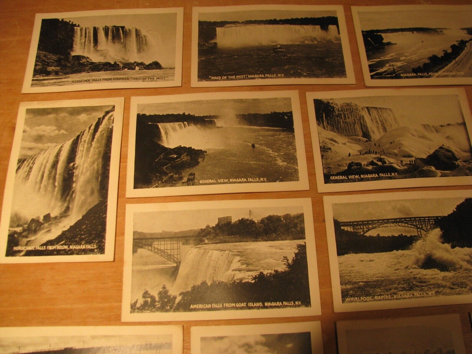 VTG Bardell Fototone Miniature Niagara Falls-17 pictures in Pack 1923 Без бренда - фотография #3