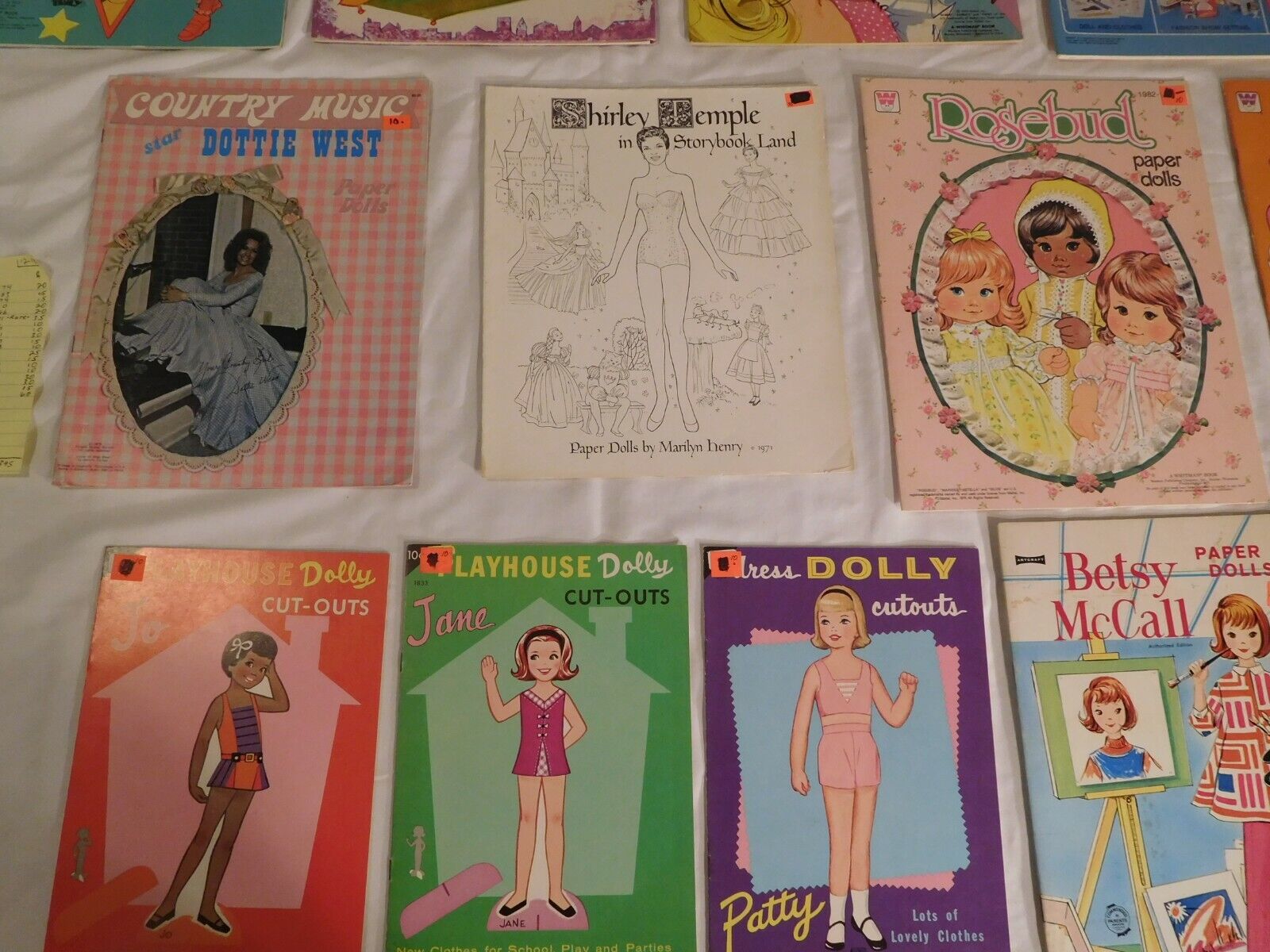 25 Vintage UNCUT Paper Doll Booklets UNUSED Barbie, Starr, Rosebud, Anastasia Без бренда - фотография #6