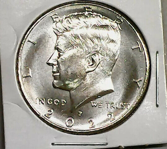 2022 P D Kennedy Half Dollar BU NIFC 2 coin set  Без бренда - фотография #8