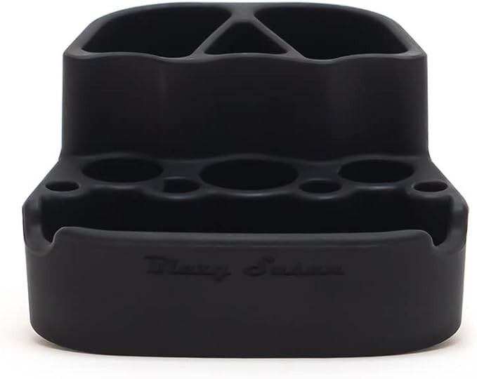 Blazy Susan Black Silicone Ashtray Slot Holders. Без бренда