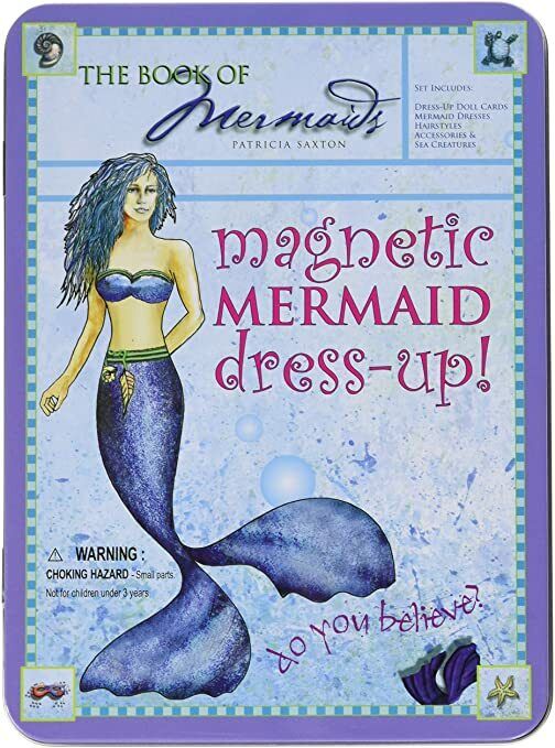 20 Magnetic Mermaid Dress-up Kits toy Без бренда
