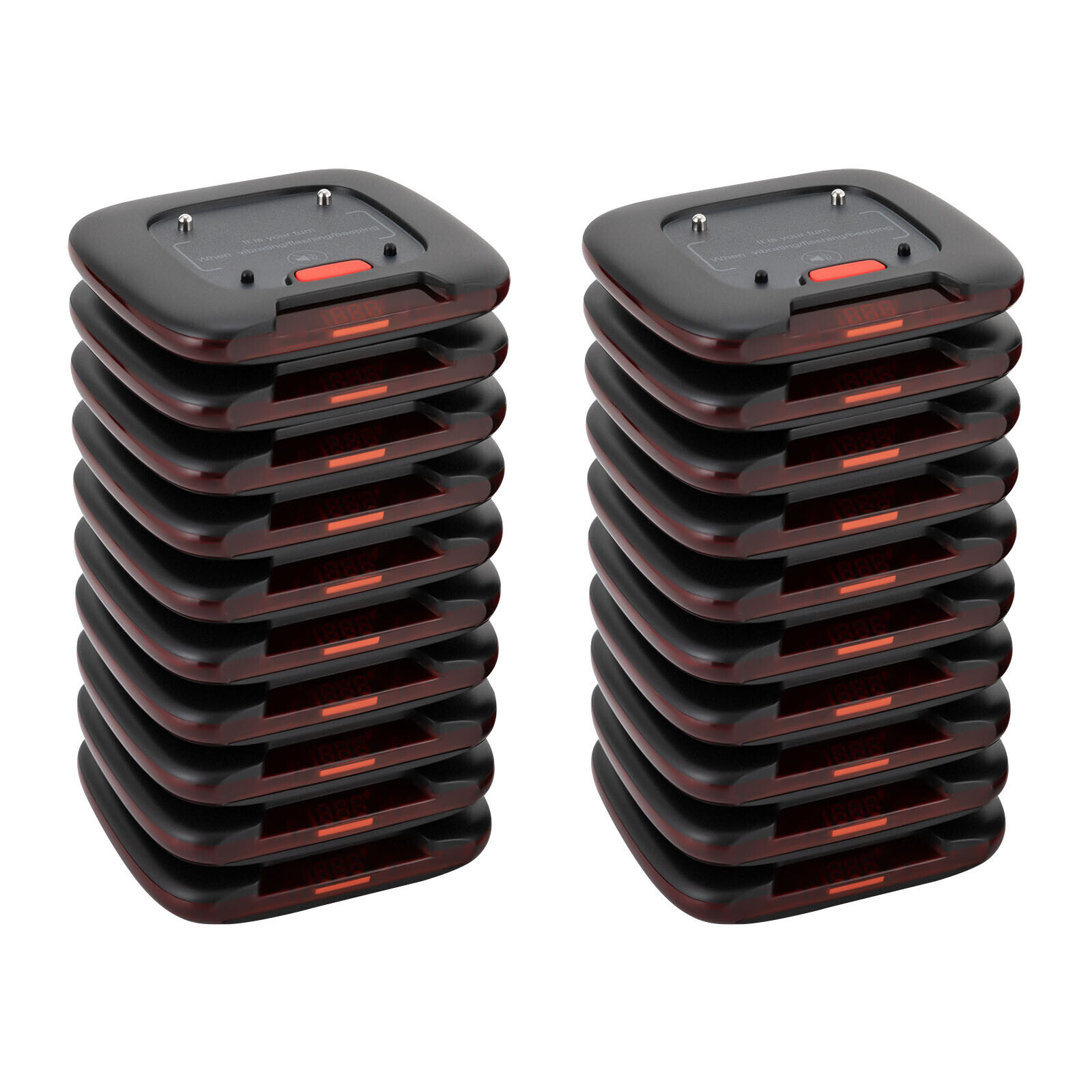 20 Restaurant Pagers Wireless Guest Paging System Queuing Calling Beepers US Unbranded - фотография #10