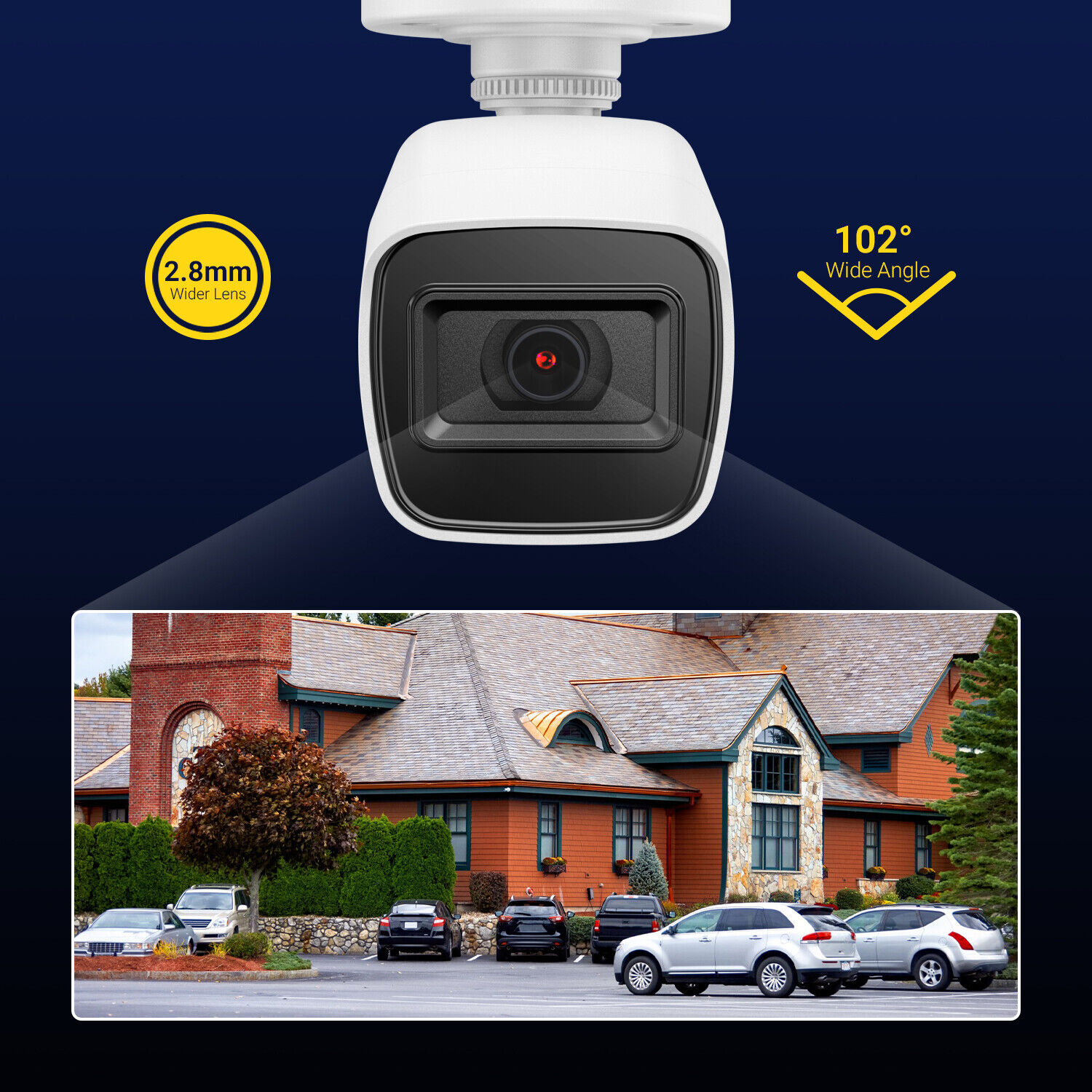 ANNKE 4PCS 4K 8MP Security Camera Outdoor EXIR Night Vision for DVR CCTV System ANNKE AU-KCR1BL0402 - фотография #5