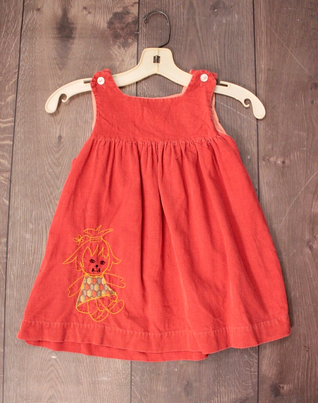 VTG Girl's 50s Lot Of 13 Dresses Children's 1950s Toddler's Dresses Various Size Unbranded - фотография #4
