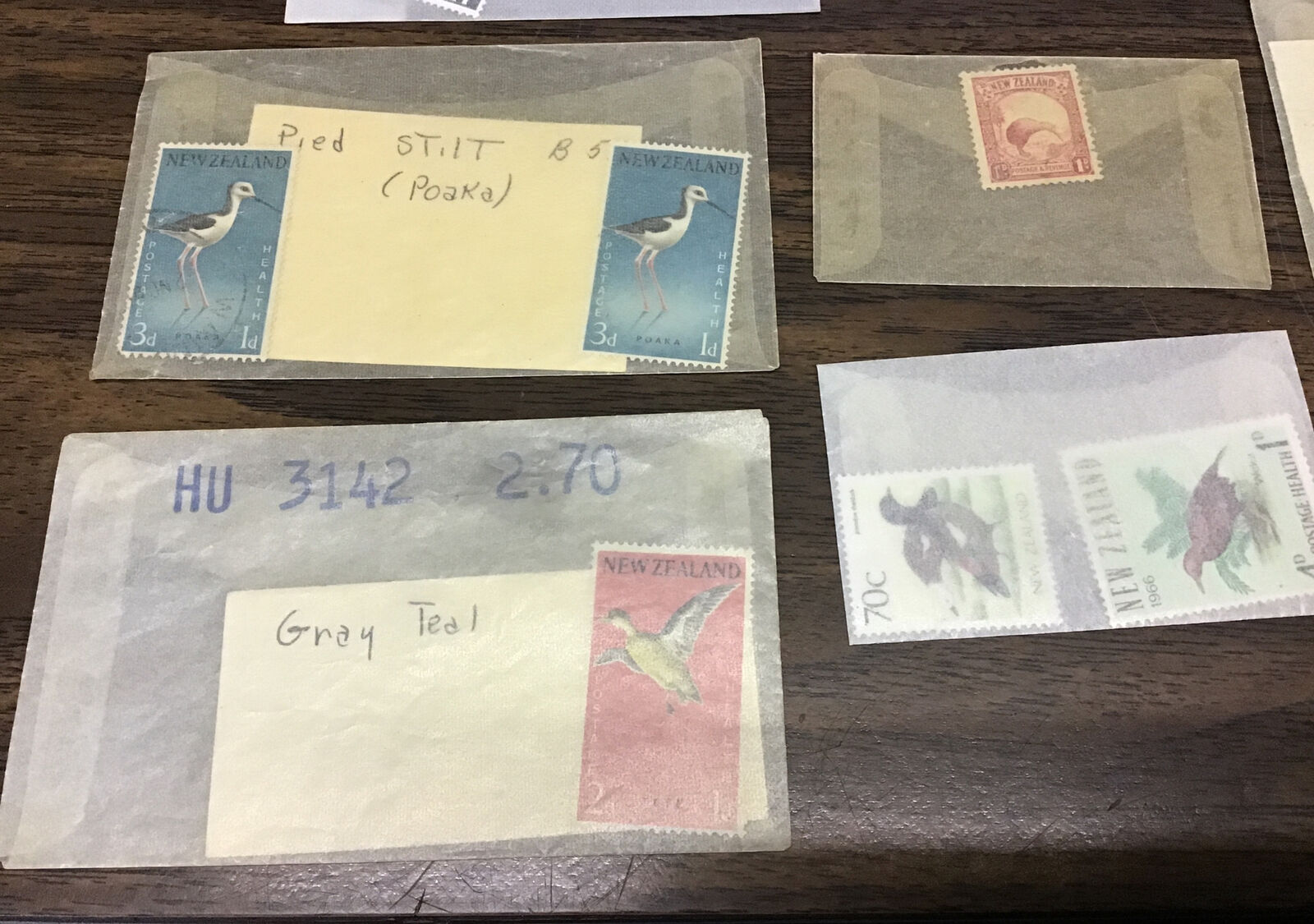 LOT  - Small Vintage New Zealand Postage Stamps Bundle Без бренда - фотография #4