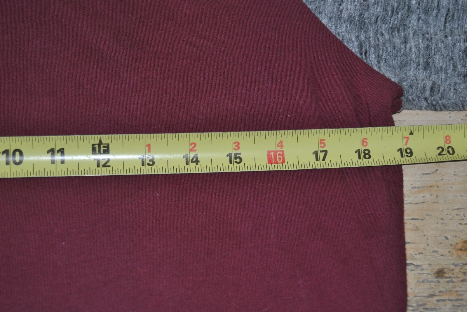 Old Navy Long Sleeve Red / Gray Soft Wash Men's Medium Pull Over Top  Old Navy n/a - фотография #6
