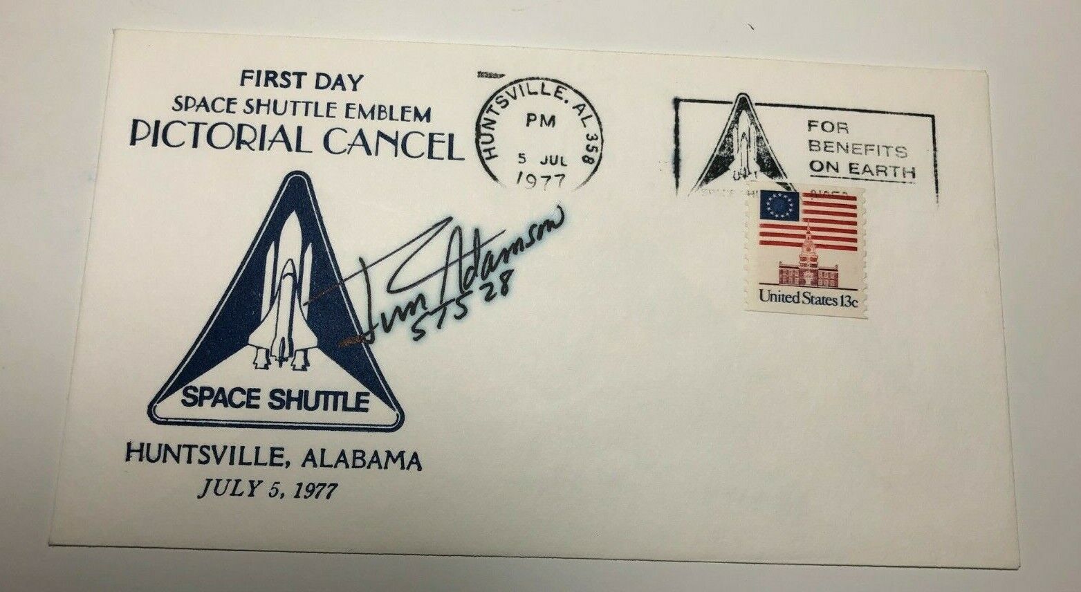 Jim Adamson NASA Astronaut, 3 Covers & RARE Autographed Letter GIVING ADVICE  Без бренда - фотография #8