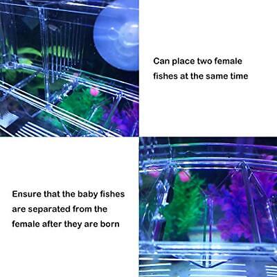 J-star Extra Large Aquarium Breeder Tank Baby Fish Holder Isolation Box Aquar... J Star Does not apply - фотография #7