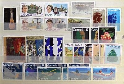 CANADA Postage Stamps, 1981 Complete Year Set collection, Mint NH, See scans Без бренда