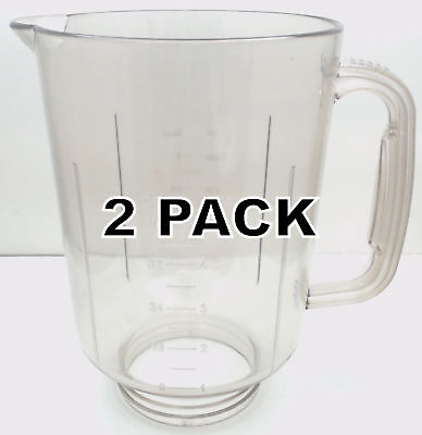 2 Pk, Plastic Blender Jar for KitchenAid Blenders, KSB3 & KSB5, KSBGGC 9704200P Seneca River Trading 9704200P
