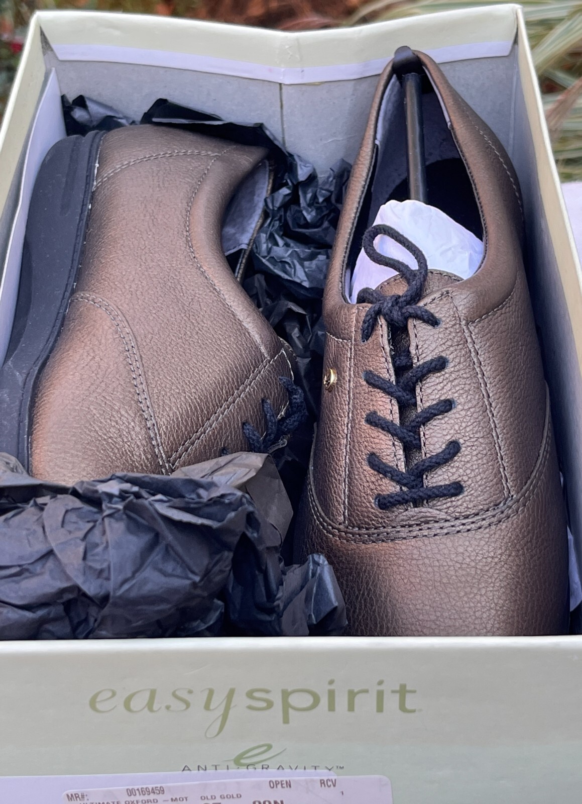 Easy Spirit NEW Motion Walking Shoe Old Gold Brown Leather 9 N Sneaker in Box Easy Spirit Easy Spirit Motion - фотография #10