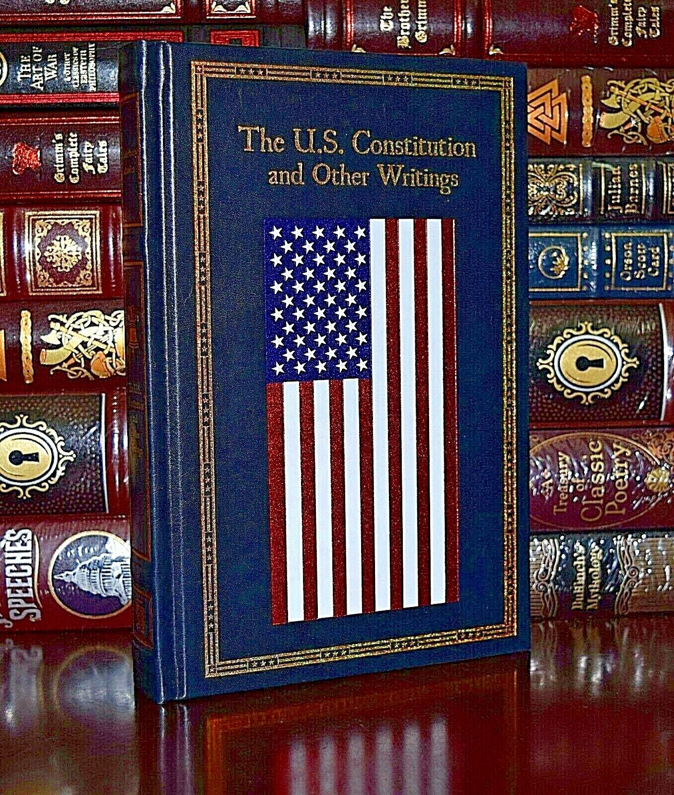 The U.S. Constitution Writings Federalist Papers New Leather Bound Collectible Без бренда