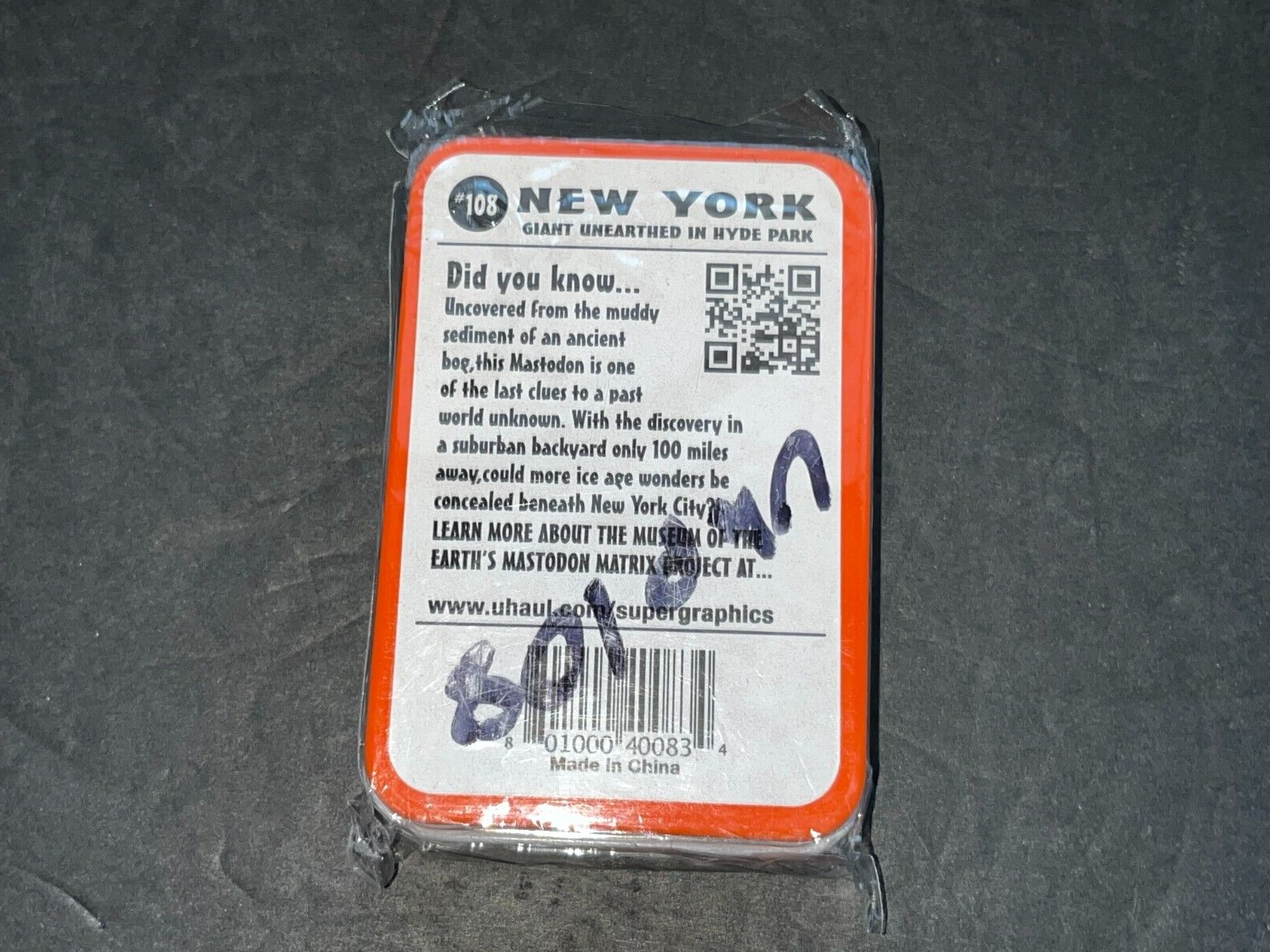 U-Haul Limited Edition Pin Collection New York Venture Across America #108 - NEW Без бренда - фотография #2