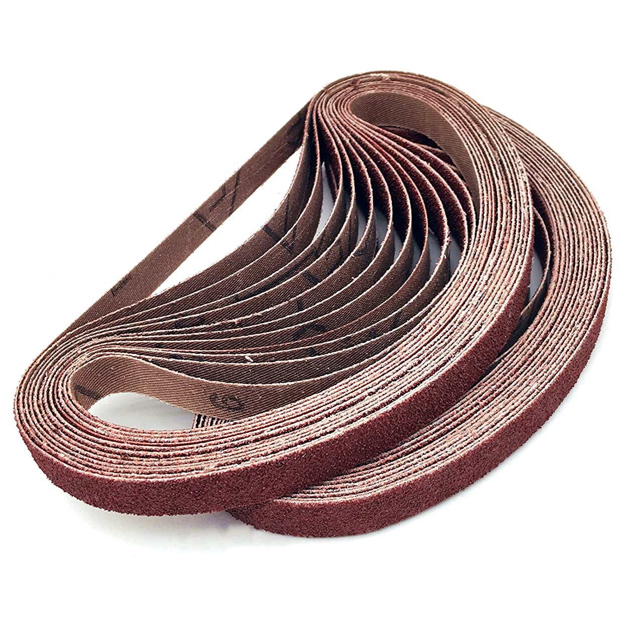 1/2 x 18" Sanding Belts Air File Belt Sander Sandpaper 40 60 80 120 180 240 Grit Satc Does Not Apply