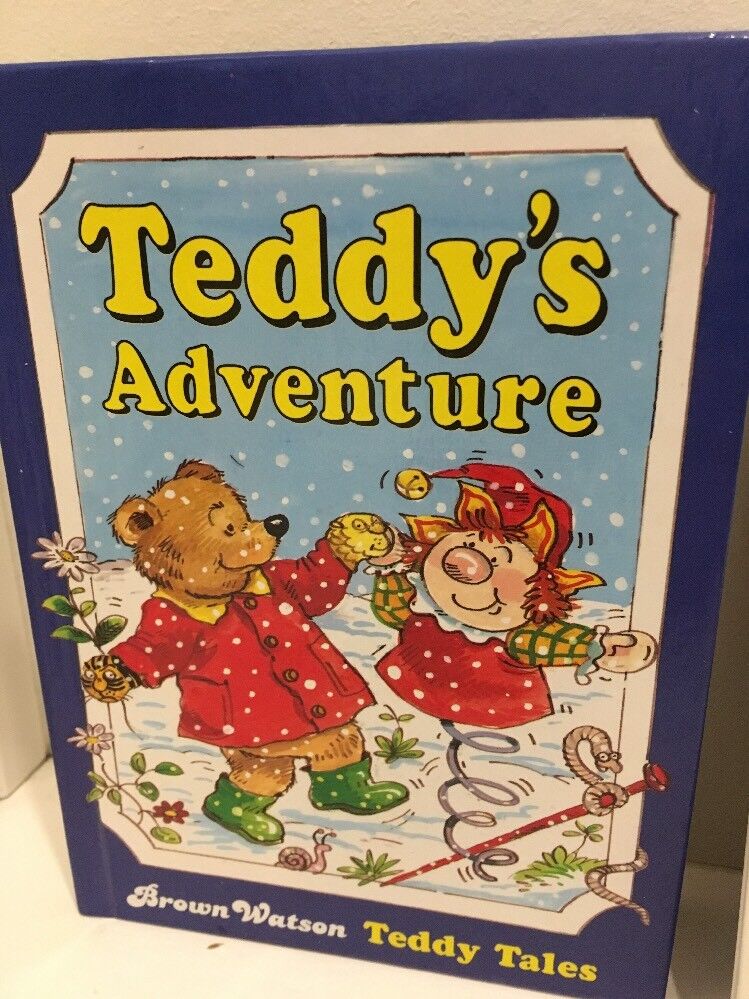 4x BROWN WATSON BOOKS Teddy & Baby Bear &  ADVENTURE & Moon & Fancy HC SPURGEON  teddy tales - фотография #8