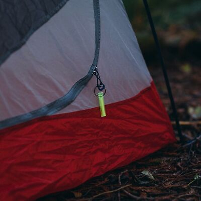 GEAR AID Ni Glo, 2" Glowing Keychain for Camping, Night Fishing, Yellow (2-Pack) Gear Aid 91504 - фотография #7