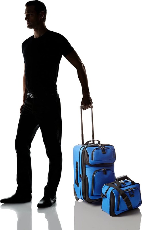 U.S. Traveler Rio Expandable Carry-On | Luggage Set Travel Bag Trolley 2 Wheels U.S. Traveler - фотография #11