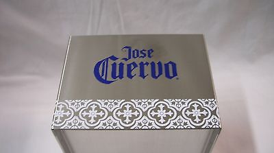 JOSE CUERVO TEQUILA - PROMO STAINLESS STEEL BARWARE NAPKIN & STIRRER CADDY *NEW* Jose Cuervo - фотография #4
