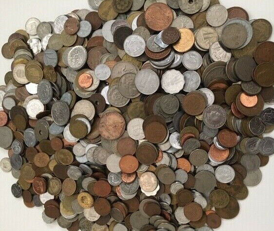 TWENTY-FIVE DIFFERENT FOREIGN COINS FROM 25 DIFFERENT COUNTRIES AROUND THE WORLD Без бренда